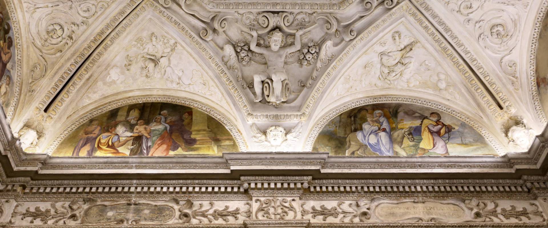 Gualtieri, palazzo bentivoglio, cappella, storie della vergine di scuola emiliana del 1605, 04 photo by Sailko